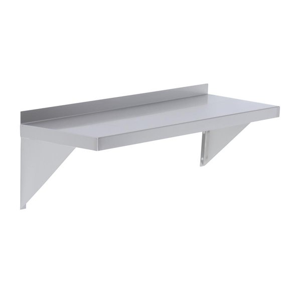 Elkay Economy Wall Mounted Shelf 60 L X 12 W X 10 H Over All EWMS-12-60X